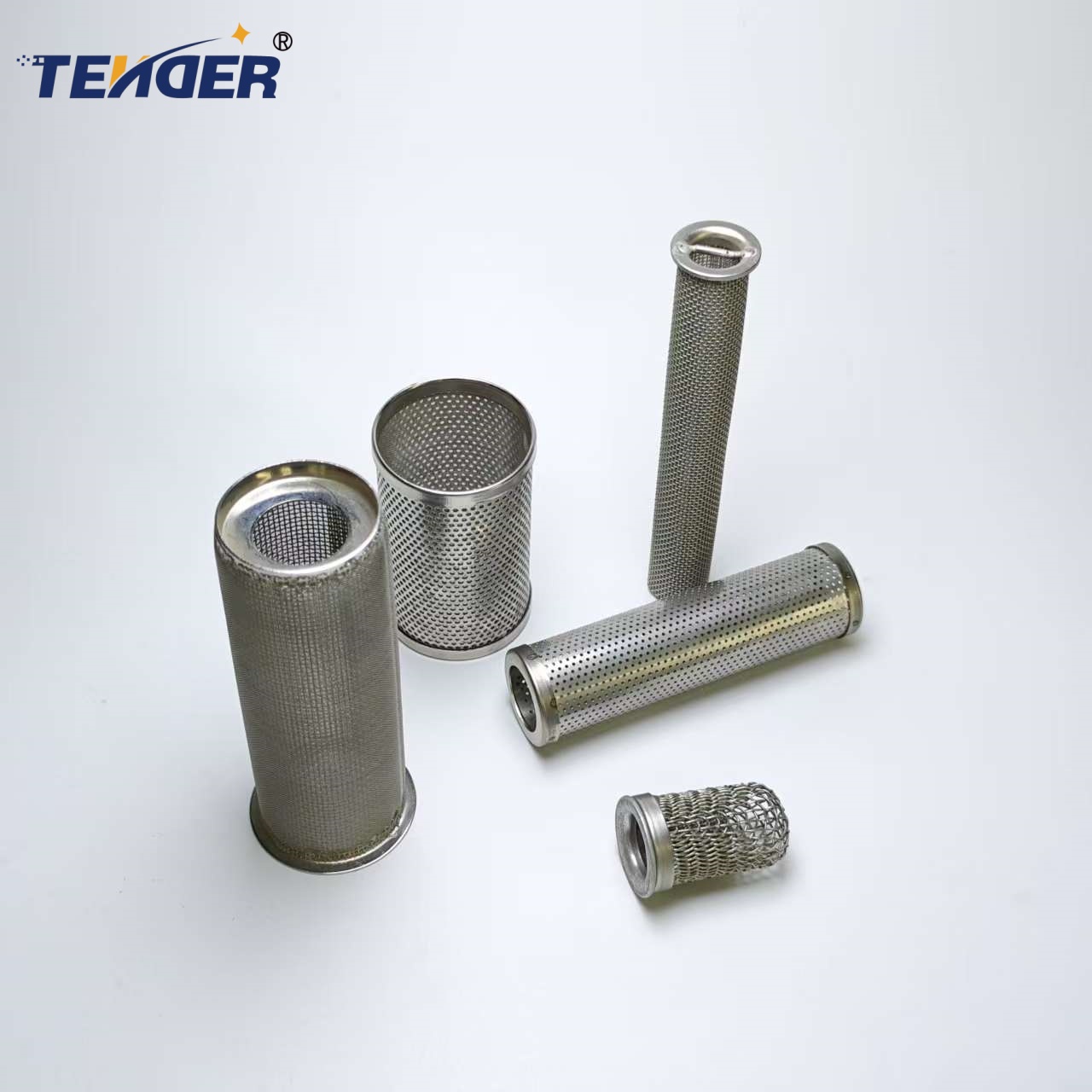 Tubo de filtro de malha de arame tecido composto de camadas múltiplas